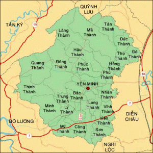 Tóm tắt Đề án sắp xếp đơn vị hành chính cấp xã trên địa bàn huyện Yên Thành giai đoạn 2023- 2025