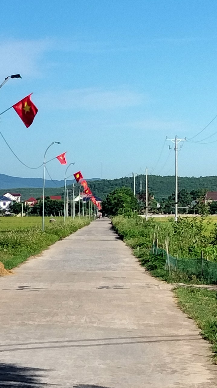 Không khí đón ngày Quốc khánh trên quê hương Hồng Thành